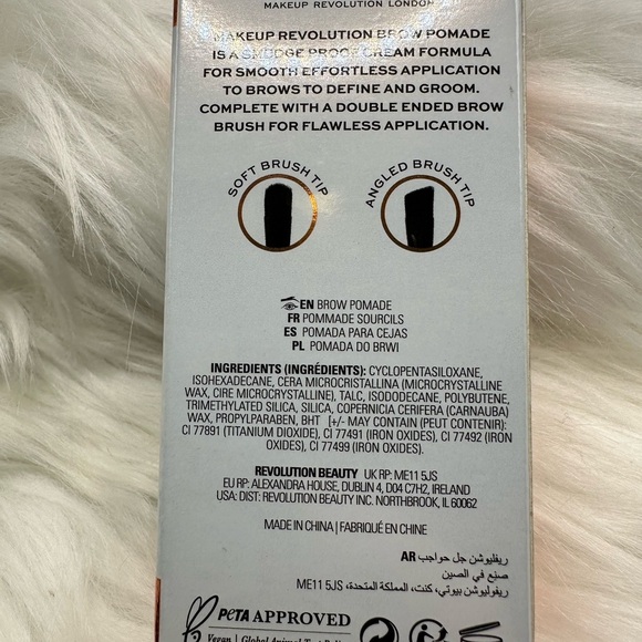 🩷5/$10 Makeup Revolution Blonde Brow Pomade - Picture 5 of 5